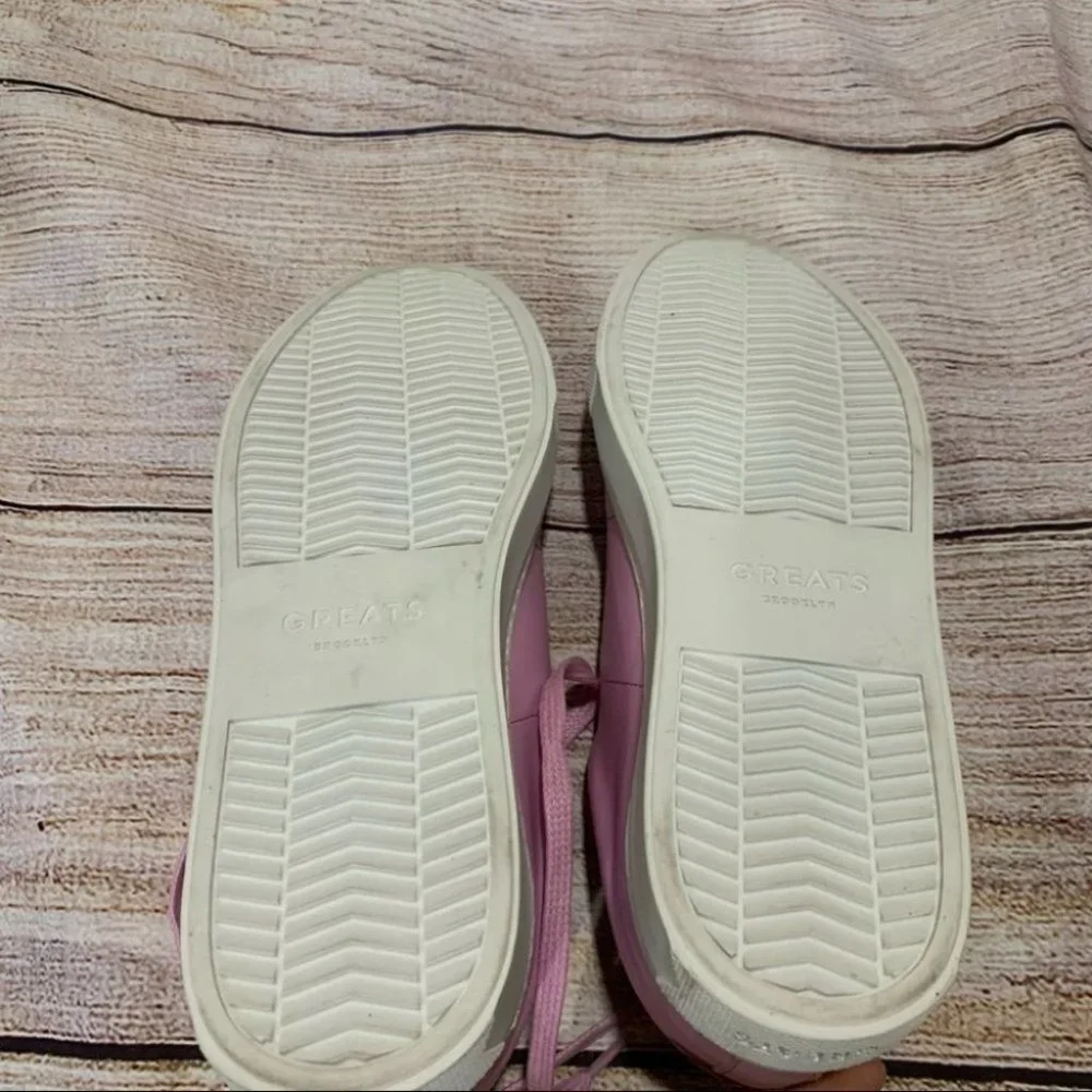 Greats Pink Sneakers Size 9.5 - Picture 8 of 9